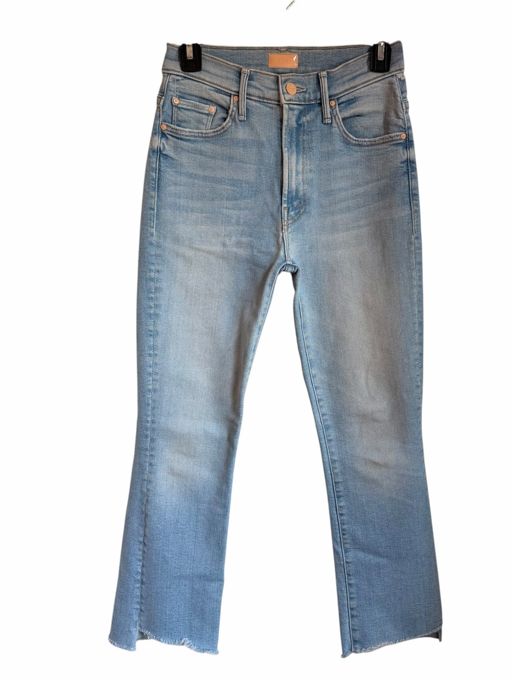 Mother The Insider Crop Step Fray Limited Edition Jeans Size 26 - Picture 10 of 16